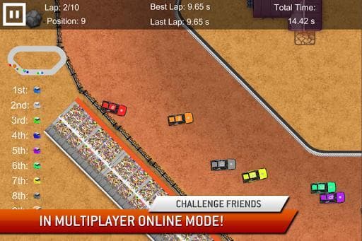 Dirt Racing Sprint Car Game 2 screenshot 4