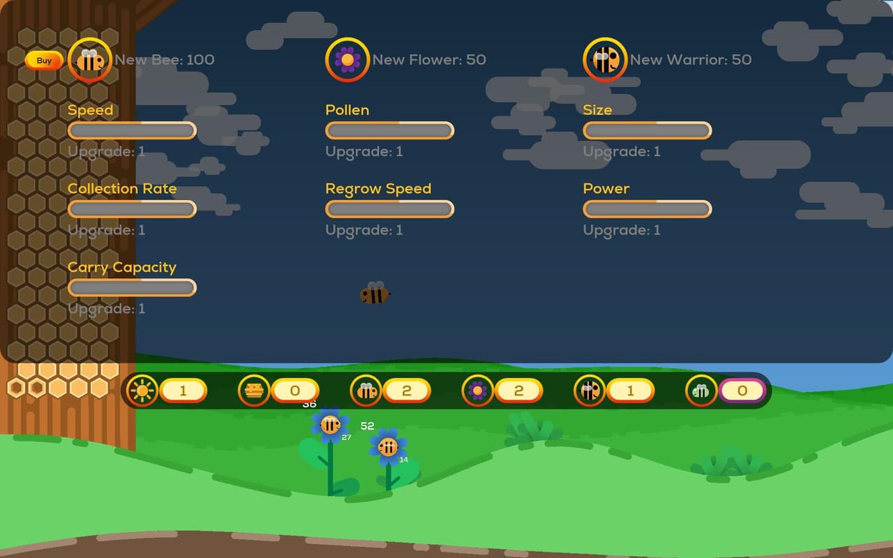 Bees vs Zombees Alpha screenshot 3
