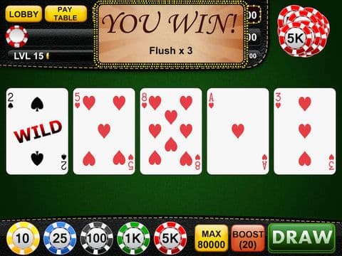 Video Poker Master - Tens Or Better screenshot 2