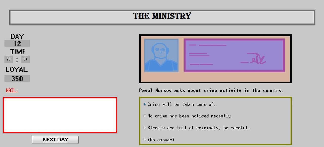 THE MINISTRY screenshot 3