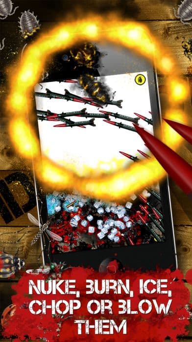 iDestroy Reloaded: Avoid pest invasion, Epic bug shooter game with crazy war weapons