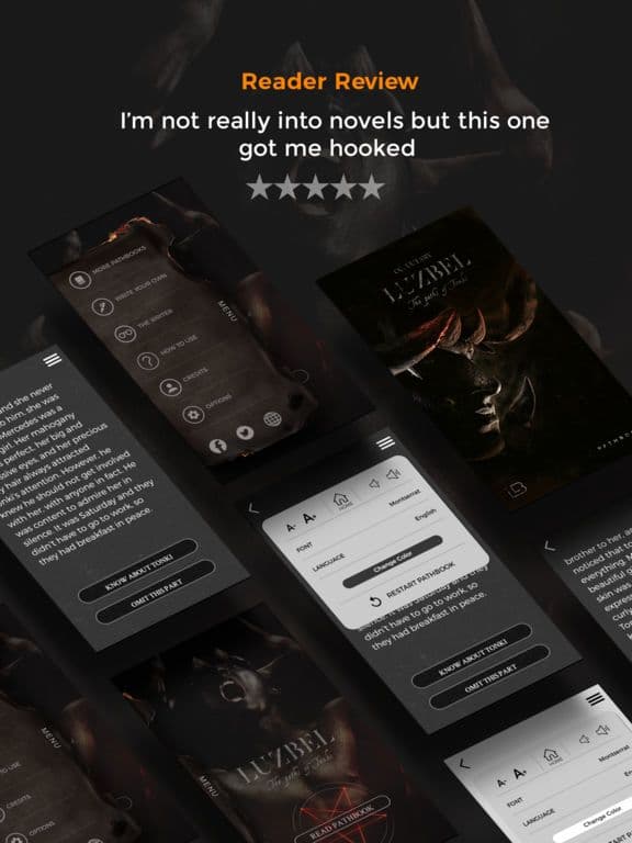 Luzbel - Interactive Book app scary horror story screenshot 3