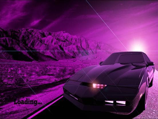 Knight Rider Hills Climbing screenshot 2