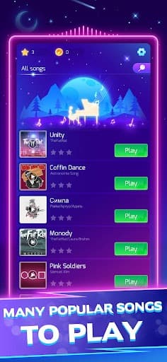 Piano Star: Tap Music Tiles screenshot 2
