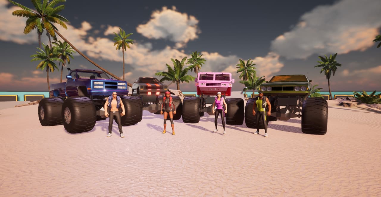 Monster Truck Beach Party screenshot 2