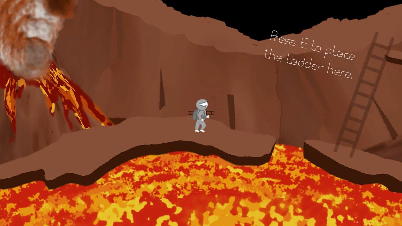 Stuck in a planet
