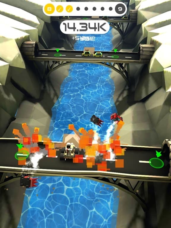 Crushy Wheels - الشاص المدمر screenshot 2