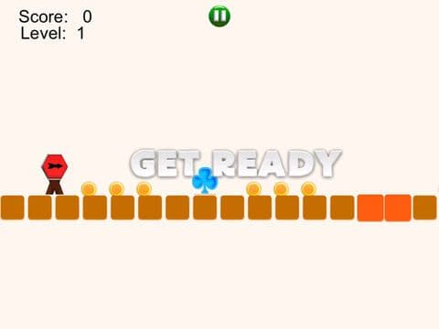 Bouncing Blue Dash - Jump In A Color-Ful Madness World Free screenshot 3