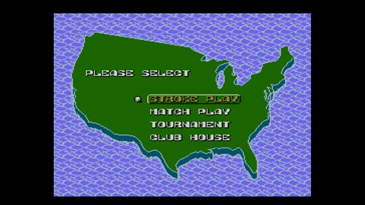 NES Open Tournament Golf screenshot 2