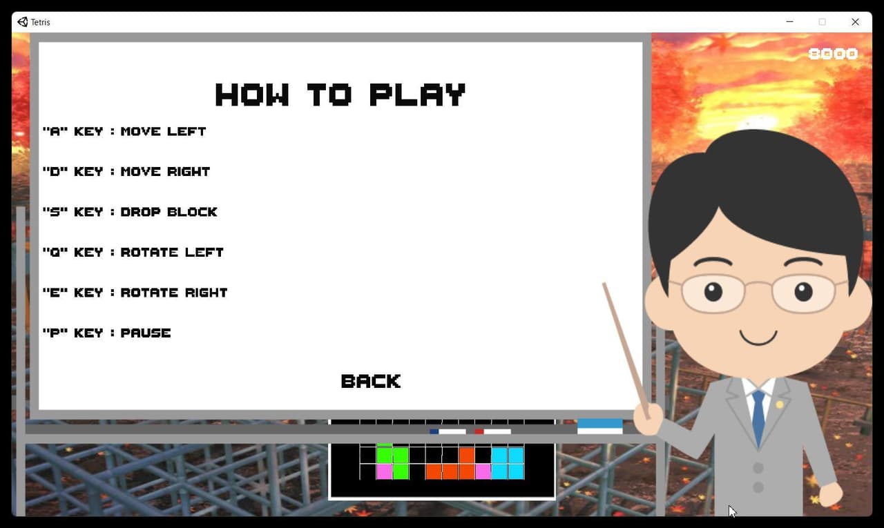 Simple Tetris (Sakataru) screenshot 2