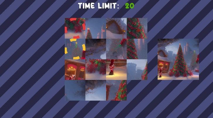Winter Slide Puzzle