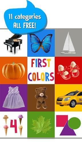 First Words for Baby: Colors screenshot 2