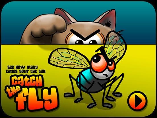 Catch the Fly Cat Game screenshot 4