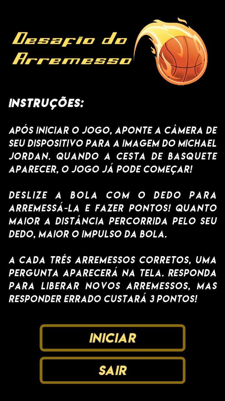 Desafio do Aremesso AR screenshot 2