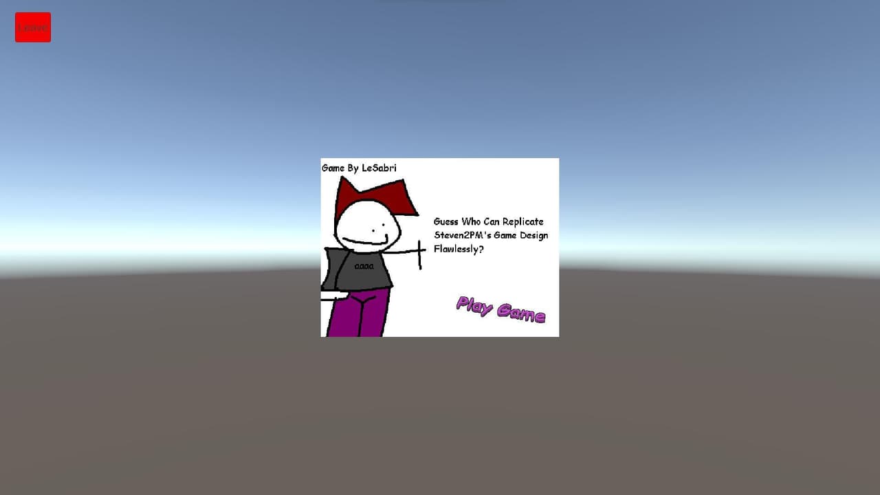 Guess Who Can Replicate Steven2PMs Game Design Flawlessly? screenshot 3