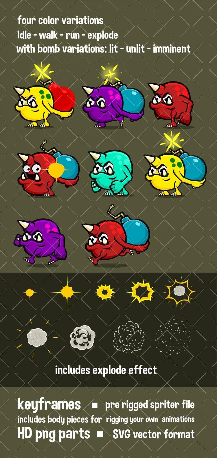 Bombing monster 2