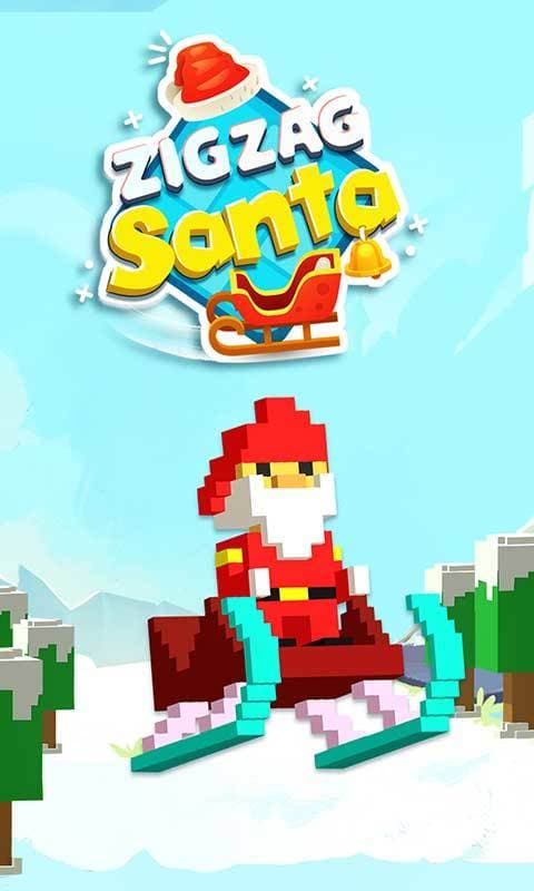 Zig Zag Santa - Merry Christmas Games screenshot 5