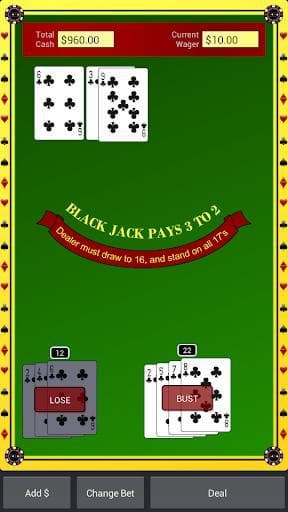 Blackjack Star Free screenshot 3