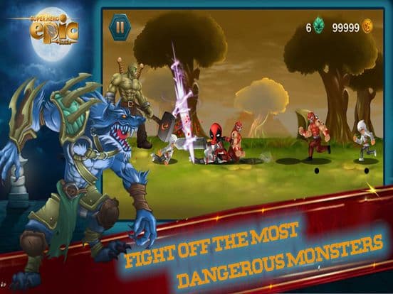 Super heroes Epic Battle screenshot 5