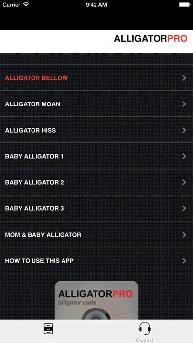 REAL Alligator Calls and Alligator Sounds for Calling Alligators (ad free) BLUETOOTH COMPATIBLE screenshot 3