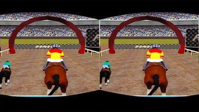 Virtual Horse Racing: VR Amaz-ing Run Adventure screenshot 2