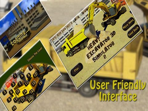 Excavator Simulator 3D - Drive Heavy Construction Crane A real parking simulation game screenshot 4