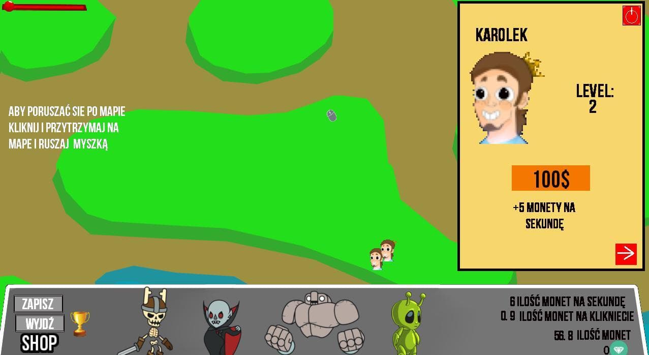 Karolek Clicker (Version: Gold) screenshot 3