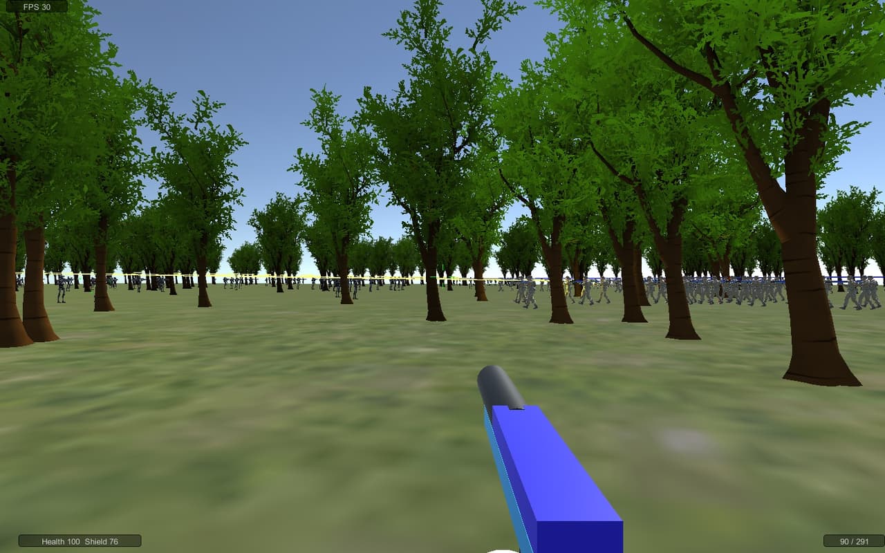 Alien invade FPS