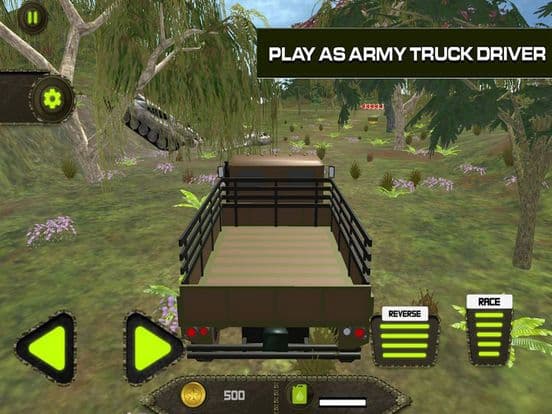 Army Cargo Truck Mission 3D screenshot 3