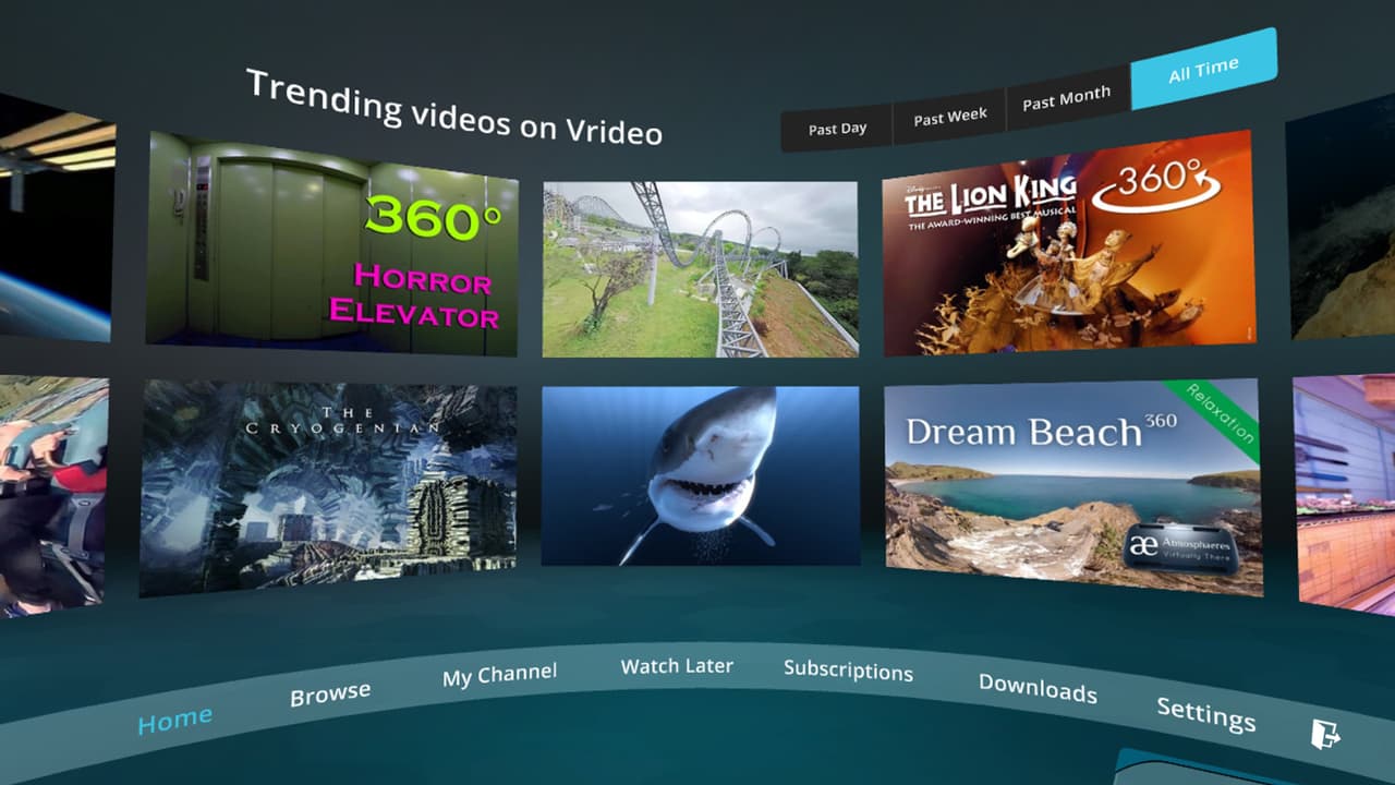 Vrideo screenshot 2