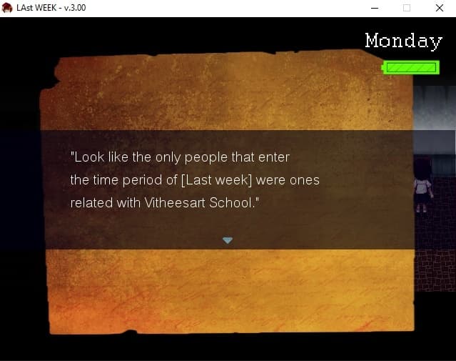 LAst WEEK (itch) screenshot 3