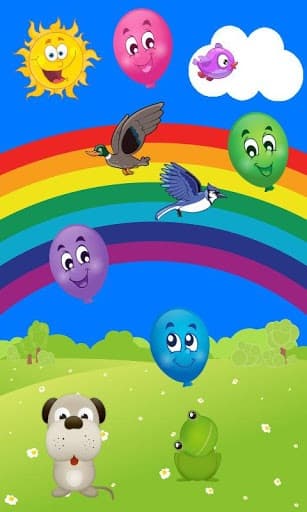 Baby Touch Balloon Pop Game screenshot 2