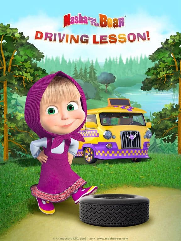 Masha and the Bear: Car Games screenshot 2