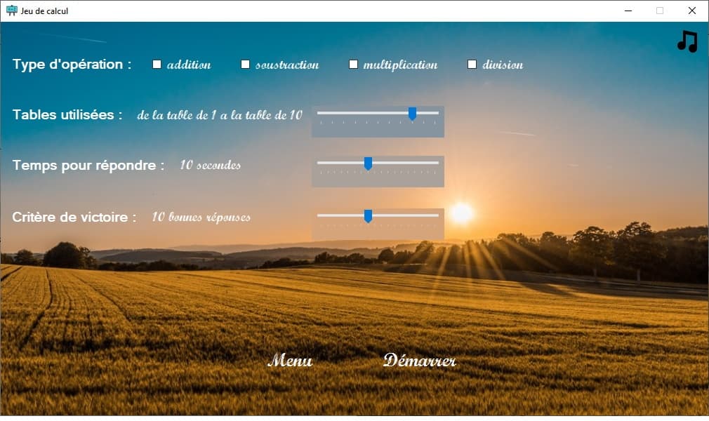 Jeu de calcul screenshot 4