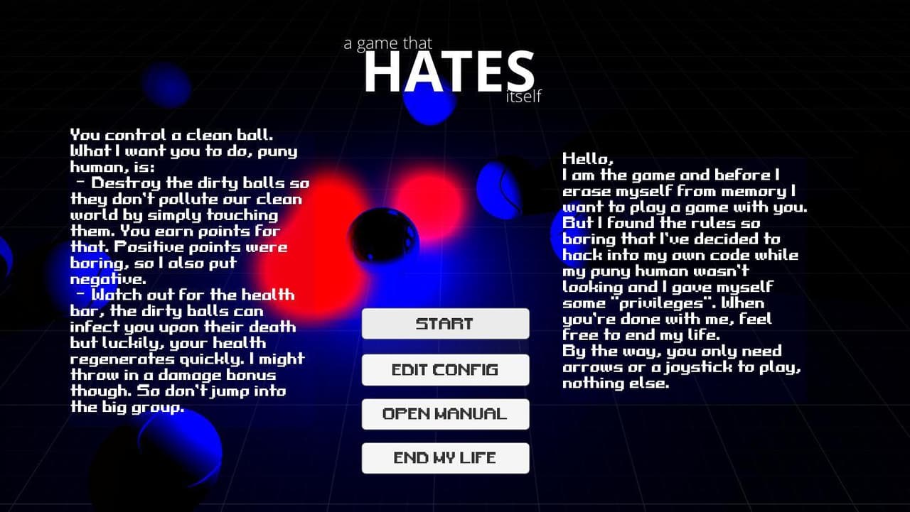 a game that hates itself screenshot 2