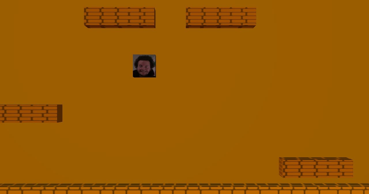 survive the flying bricks