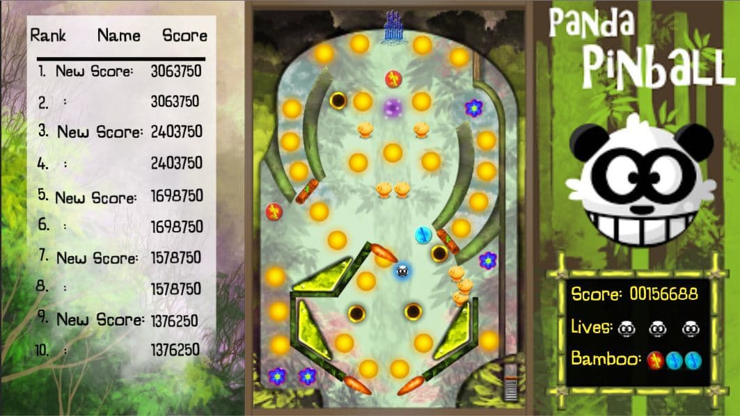 Panda Pinball (BestQuest)