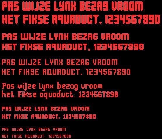 Pixel Art Font Pack