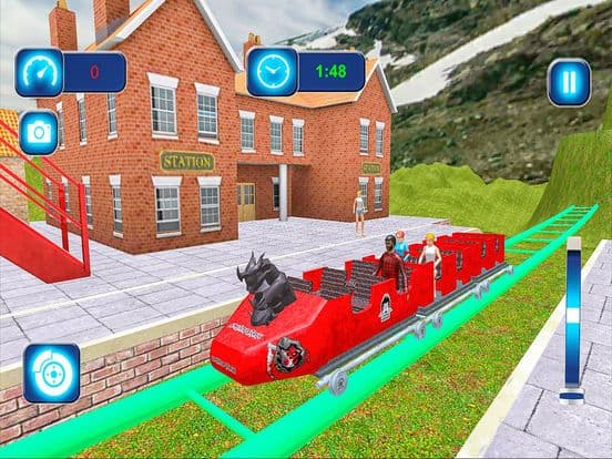 Mountain Real Roller Coaster screenshot 2