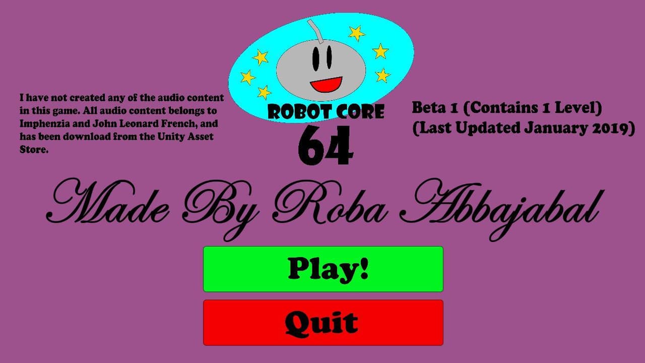 Robot Core 64 Beta 1 screenshot 2
