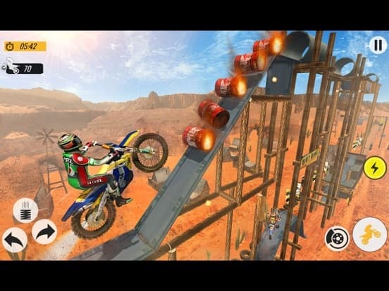 Moto Bike Stunt Racing Game screenshot 2