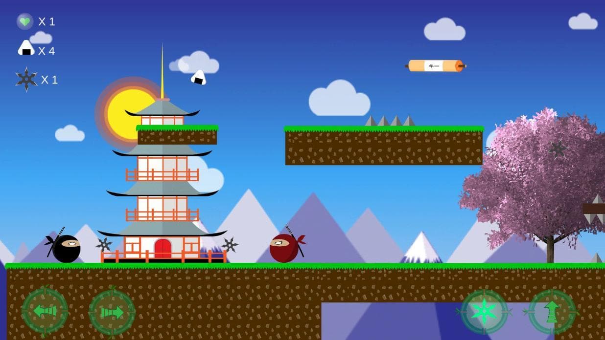Ninja runner (harshilkabra) screenshot 2