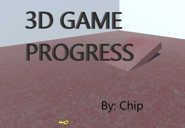 3D Game Progress