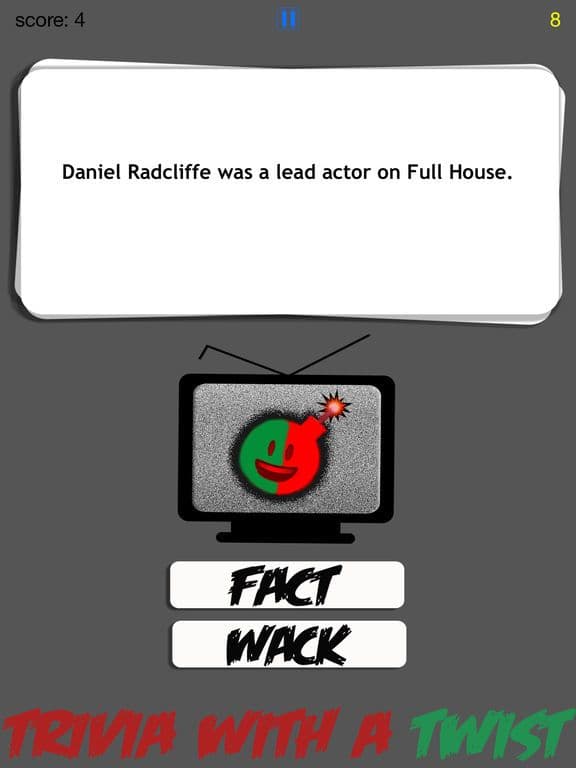 FACT OR WACK TV screenshot 3