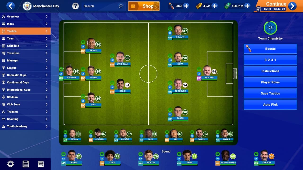 Soccer Manager 2025 screenshot 3