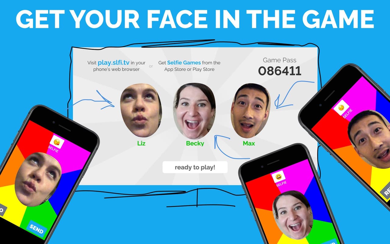 Selfie Games [TV]: A Multiplayer Couch Party Game