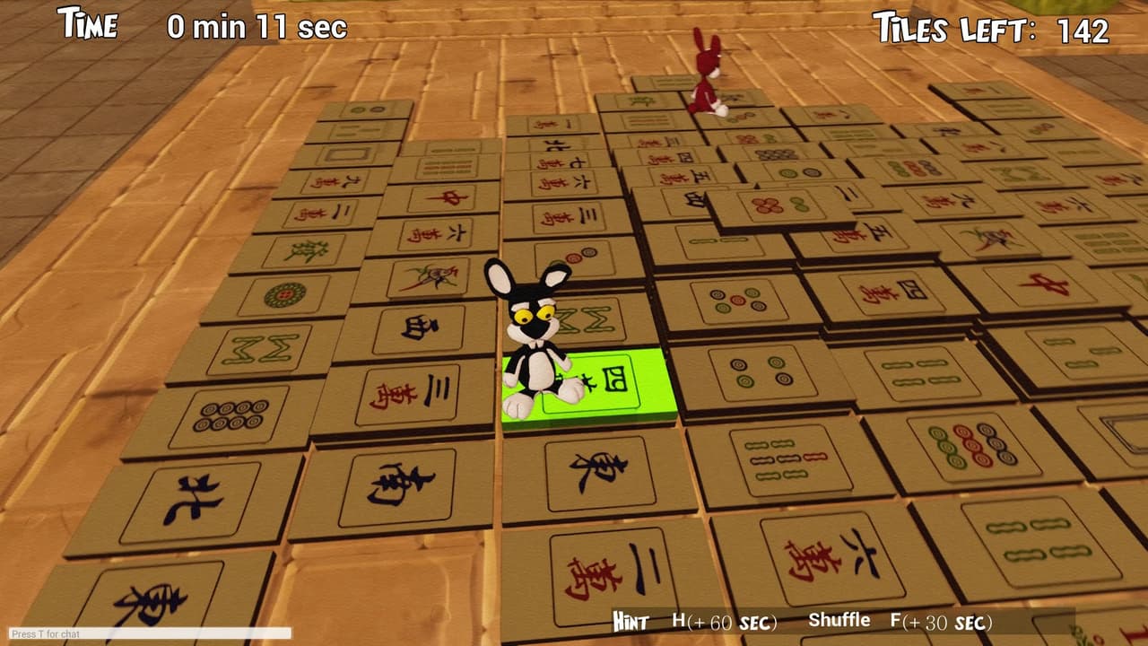 Bunny Mahjo screenshot 2