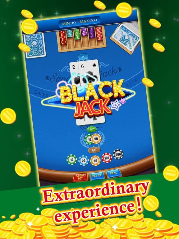 Blackjack+ Classic 21 poker game screenshot 2