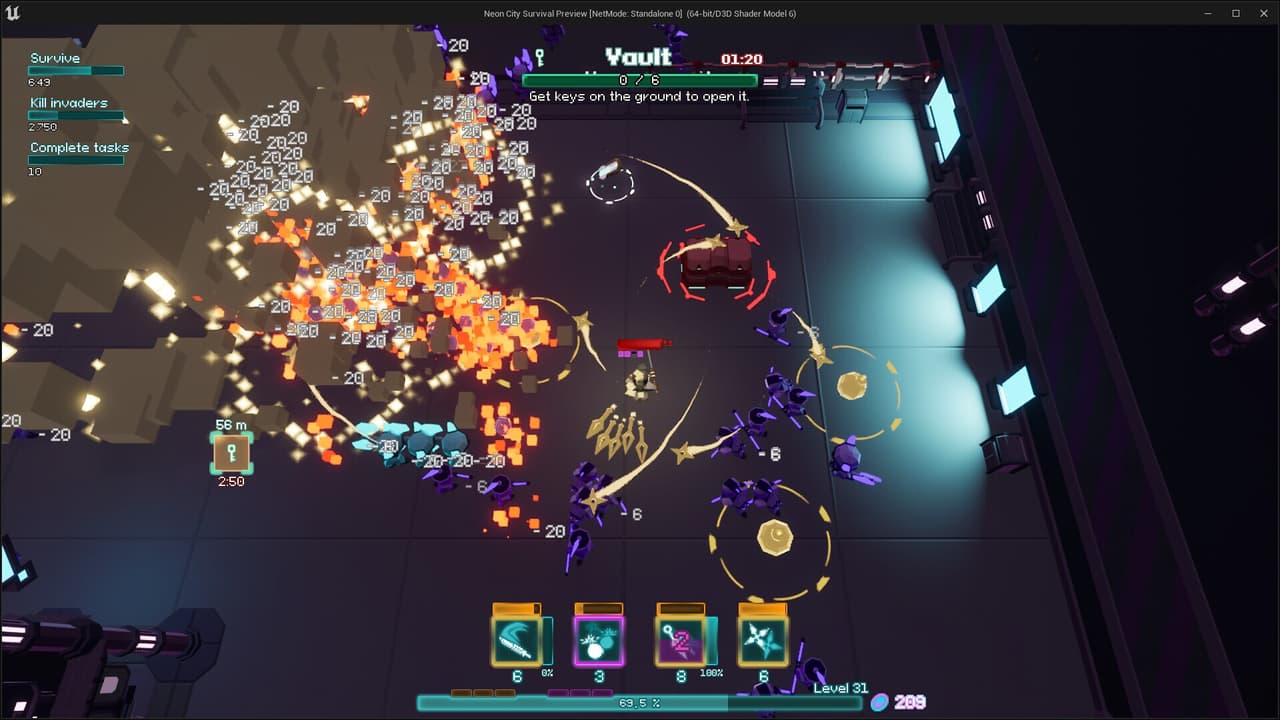 Neon City Survivor