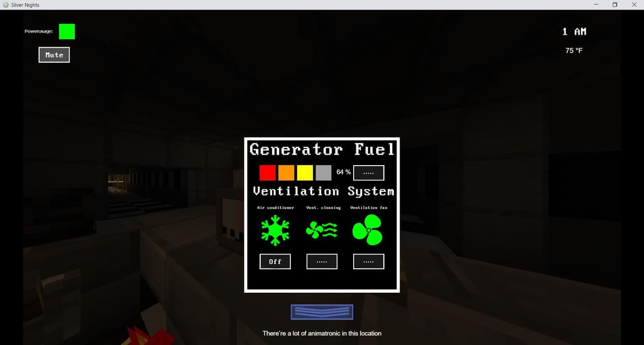 Silver Nights - FNaF Fan game screenshot 4